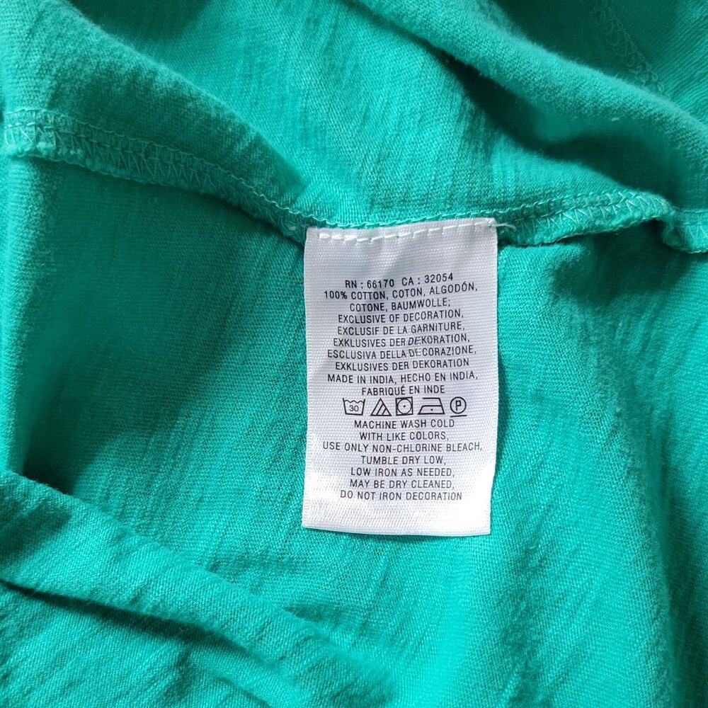 Anthropologie embroidered Tee top - Picture 6 of 9